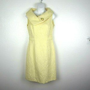 Antonio Melani Jack O Dress Yellow 4 Knee Length